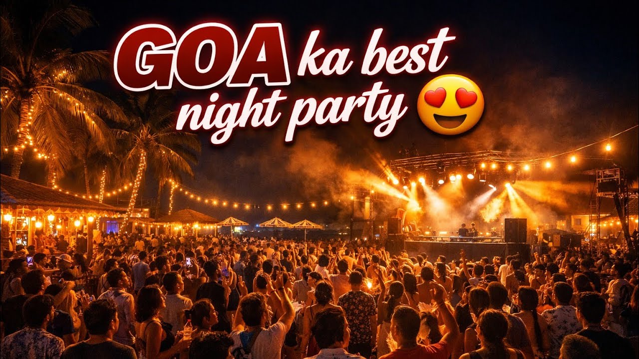 Goa's Secret Night Beaches Are Magical 🏖️ #goatrip #vlog