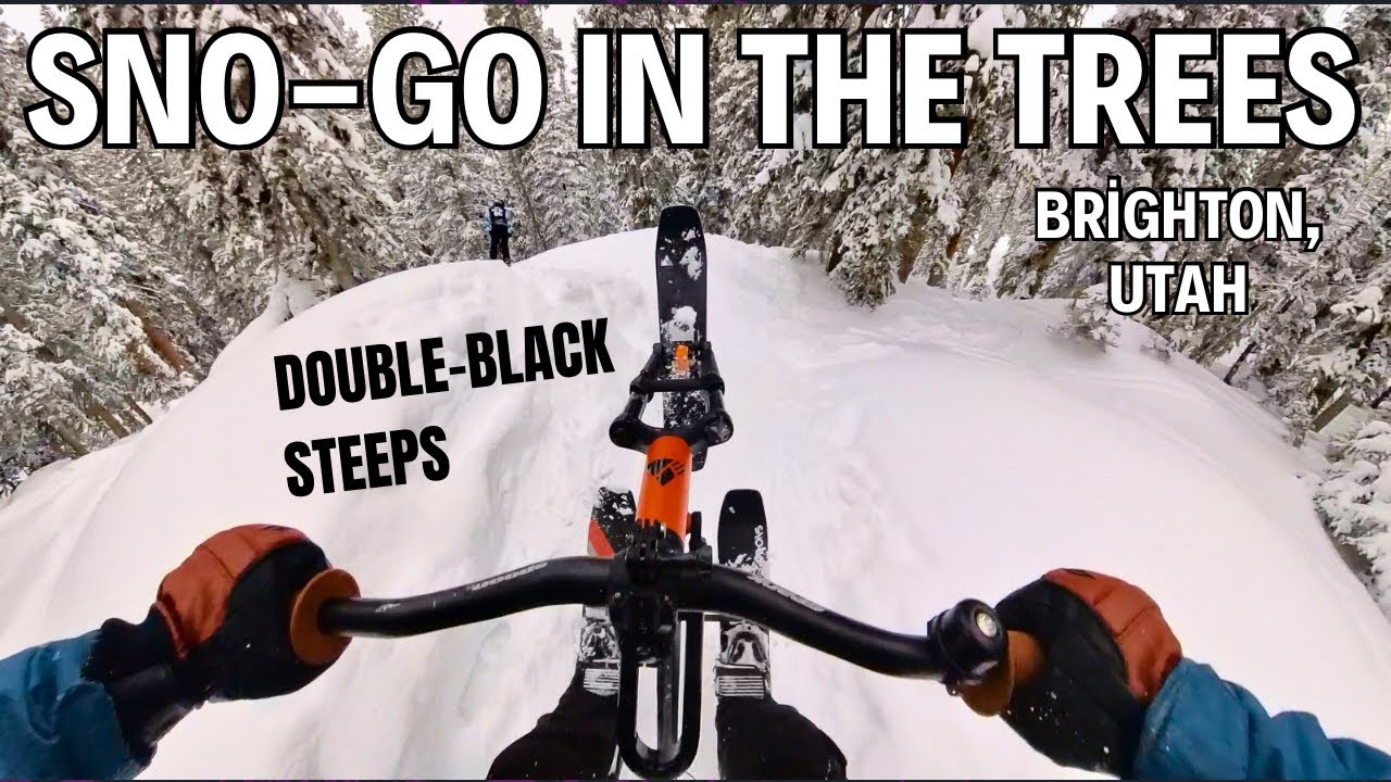 Is the Sno-Go made for ADVANCED TRAILS? Or is it just a groomer sled…🤔