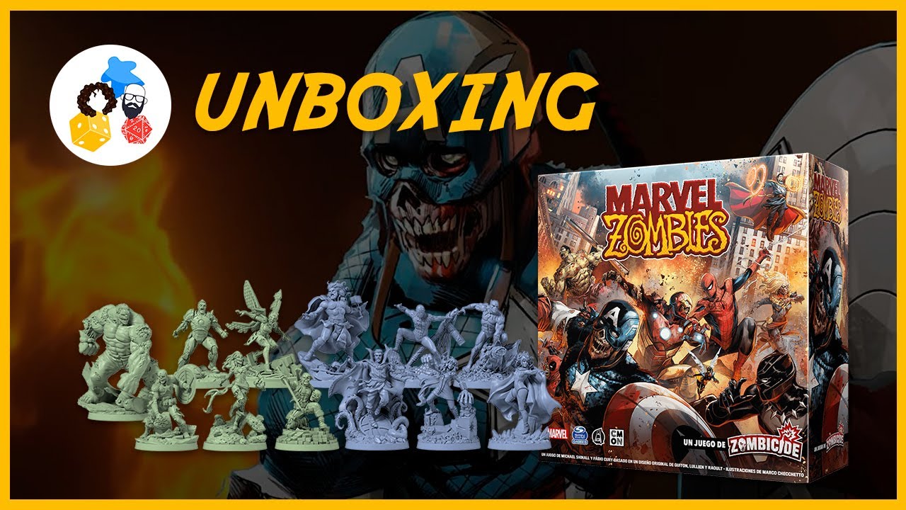Unboxing - Marvel Zombies - Zombicide 4K