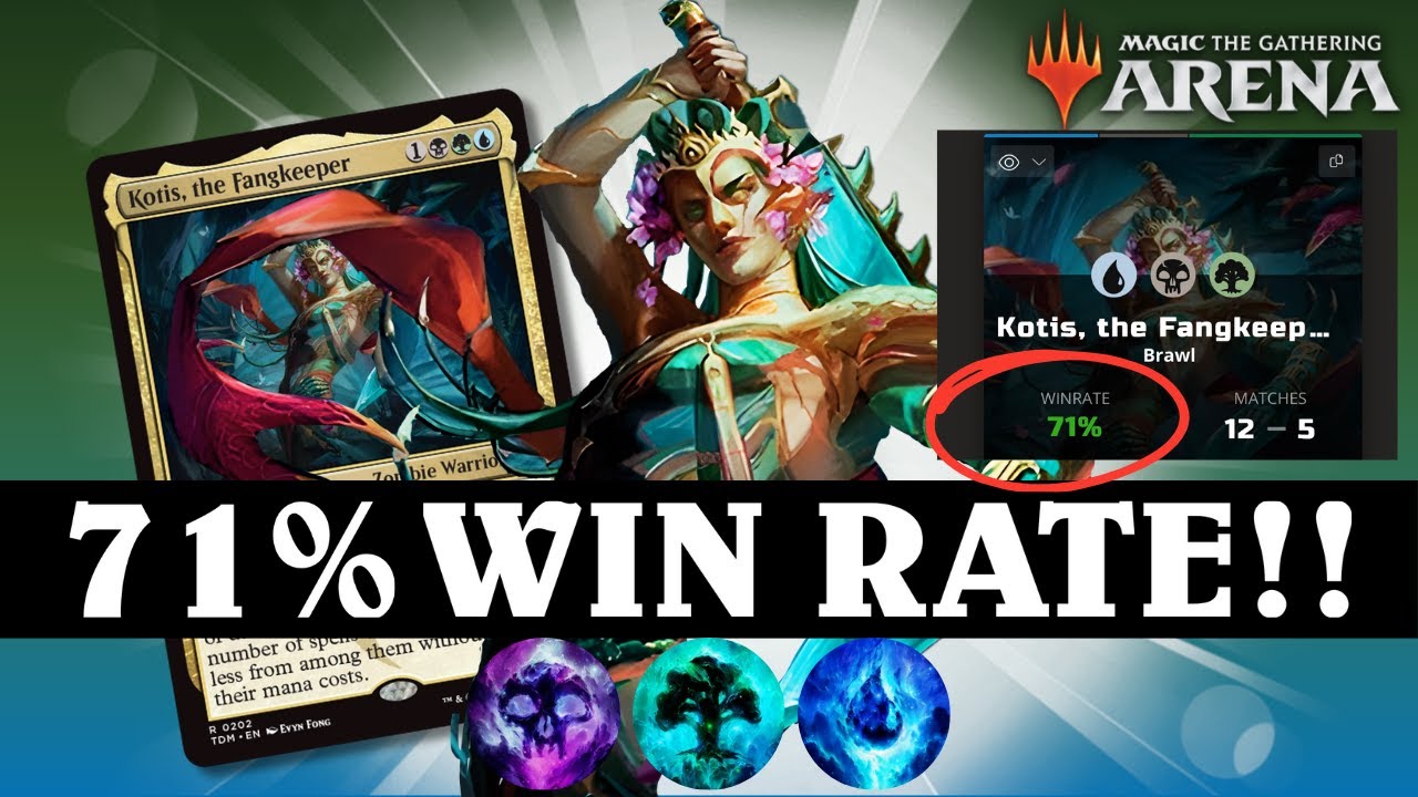 【Historic Brawl Deck】😈🤢🥶| A Commander That Ends the Game in a Single Strike |  Kotis, the Fangkeeper