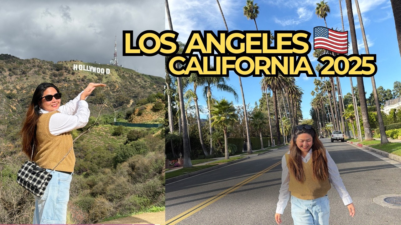I Finally Visited Los Angeles California 🌴🇺🇸 | First Time LA Vlog