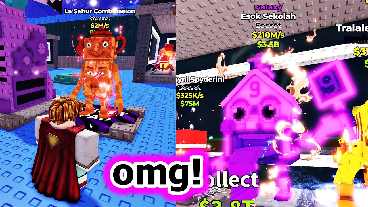 omg i finally got it! Roblox Steal a Brainrot
