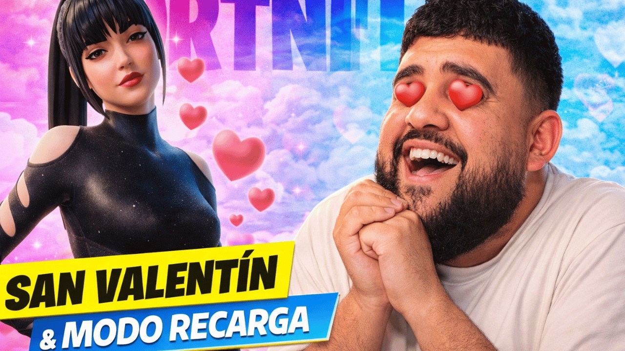 FORTNITE RECARGA EN SAN VALENTÍN 💖