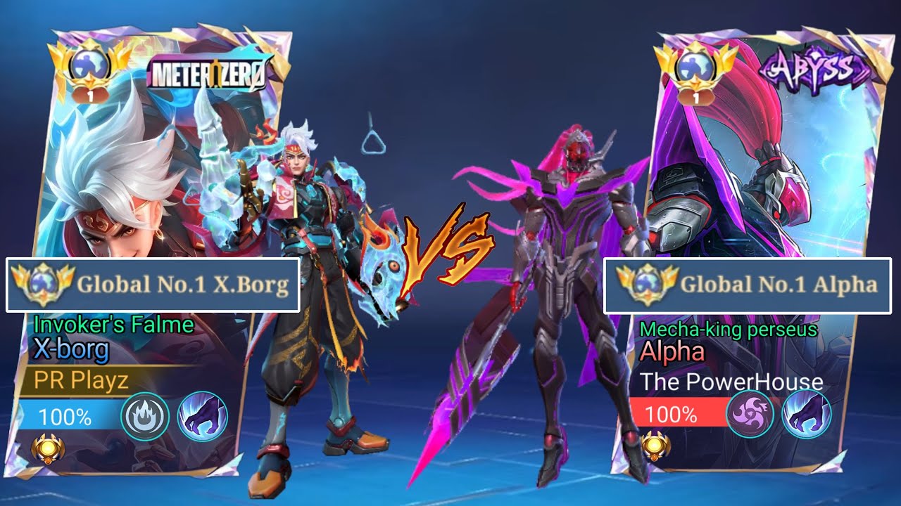 TOP 3 GLOBAL X-BORG VS GLOBAL  ALPHA INTENSE MATCH (who will win)-WHO IS THE TRUE DAMAGE SPECIALIST?