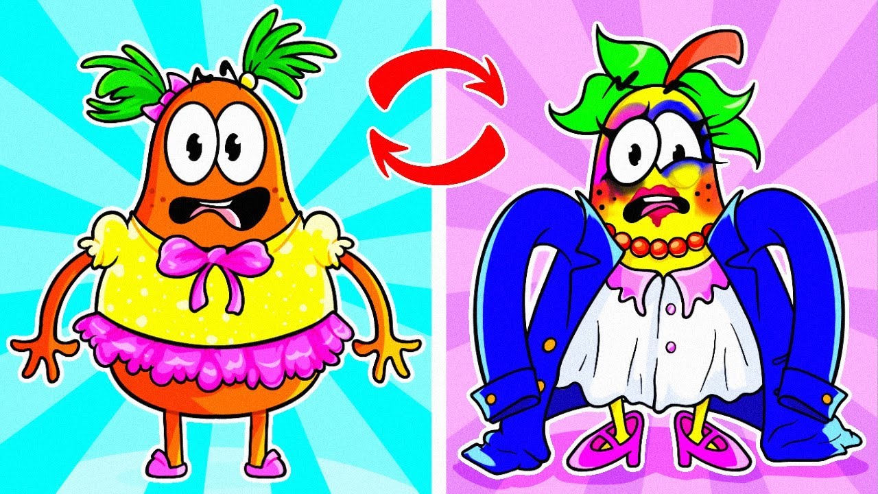 Role Reversal Day! Pear Couple