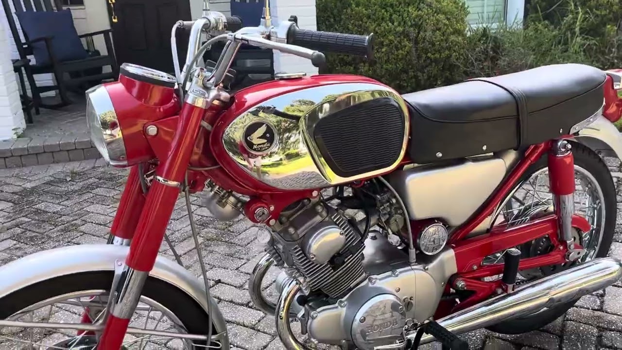 1965 Honda CB160 Walk-around and Demo