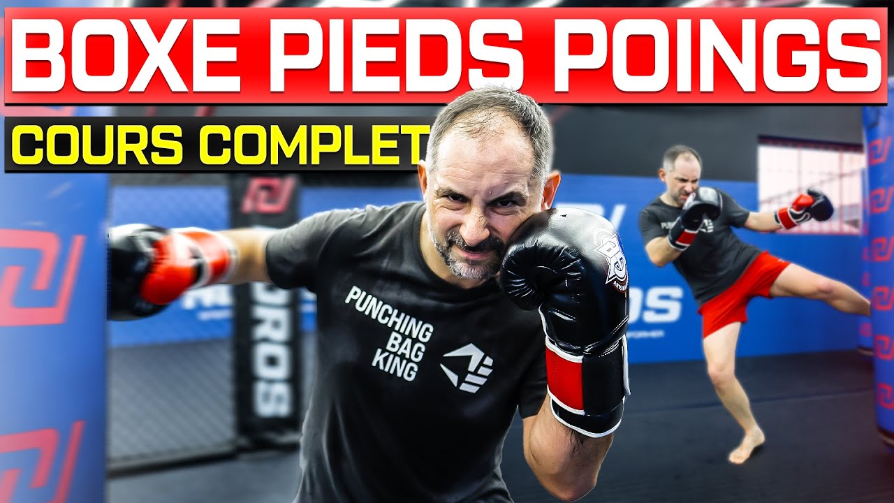 Boxe Pieds Poings : Entraînement complet au sac de frappe (COMBO Surprenant)