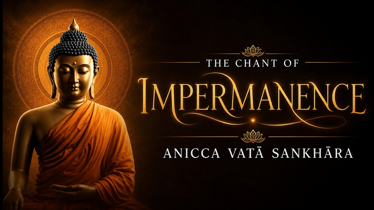 Anicca Vata Sankhāra &ndash; Buddha&rsquo;s Impermanence Chant | Peace & Acceptance #buddha #buddhistprayer