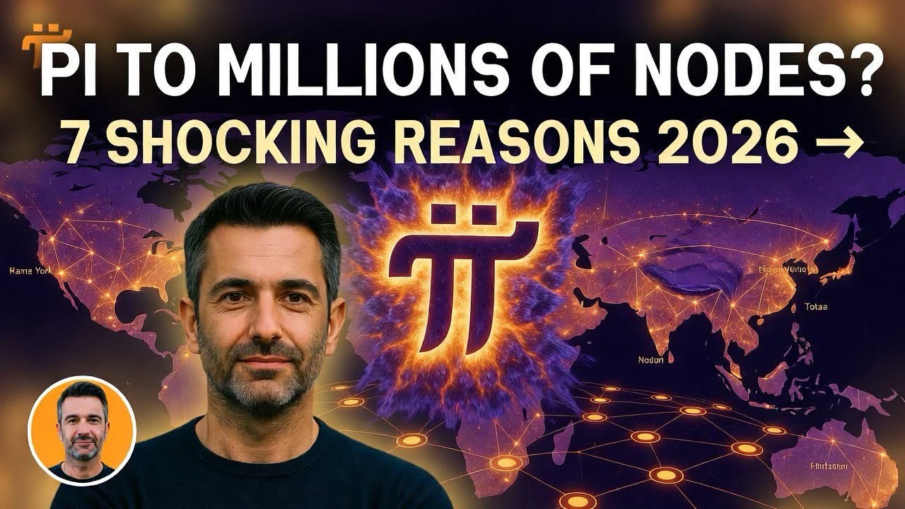 Ожидается, что к 2026 году сеть Pi Network достигнет миллионов узлов? 7 шокирующих причин! 🚀🔥
