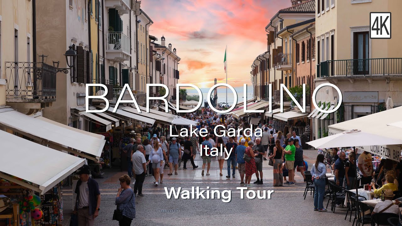 Bardolino Walking Tour 4K60fps: Discover Lake Garda, Italy 🇮🇹 Hidden Gems  With Captions