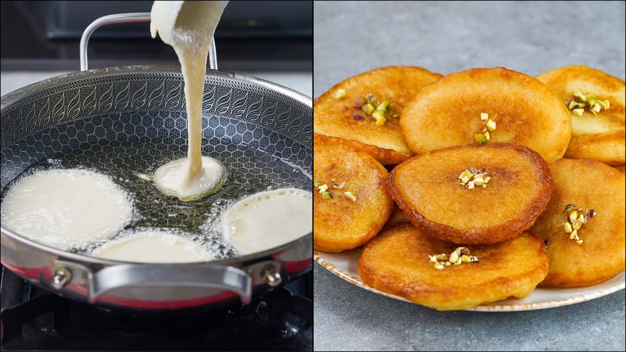Golden Malpua Recipe | Soft, Juicy Malpua Recipe | How to Make Perfect Malpua | Malpua Snacks Recipe