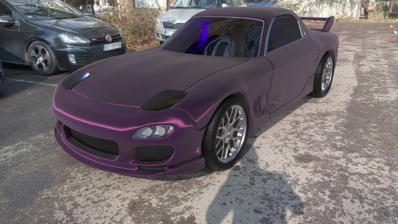 Podesavanje svetla i materijala za kompozit sa fotografijom, Corona, 3ds Max 2025
