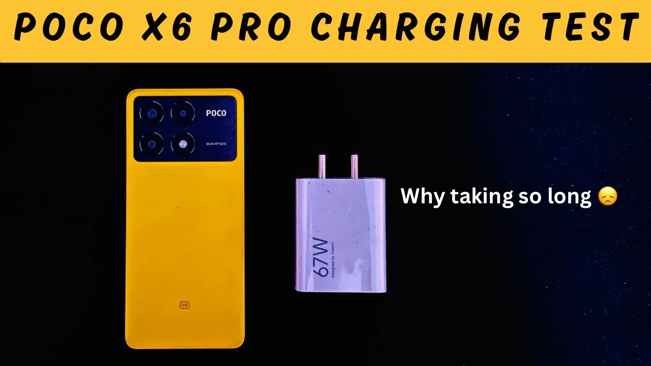 Poco X6 Pro Charging Speed After the Latest Update ? Disappointed 😵&zwj;💫