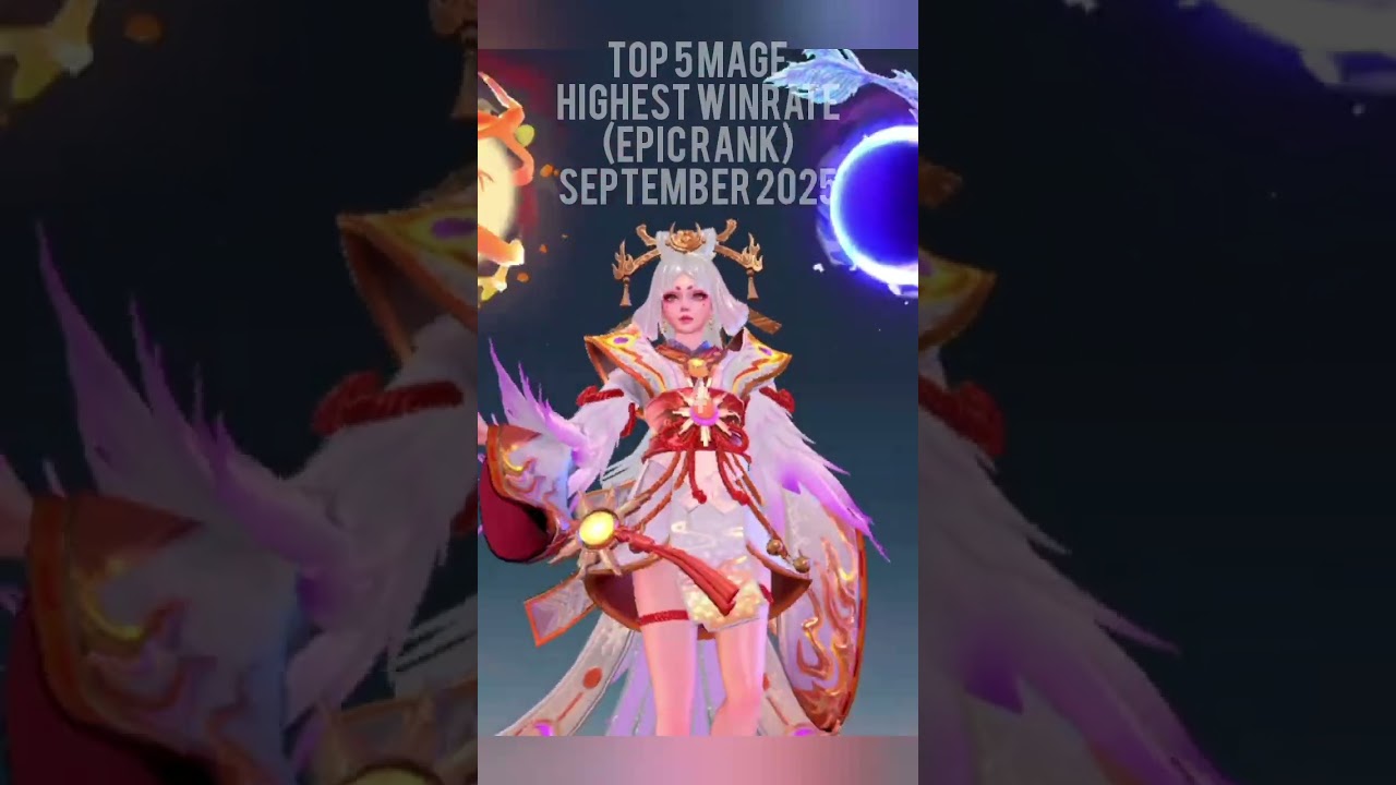 top 5 mage highest winrate epic rank september 2025 #mobilelegends #mlbb #s37 #top5