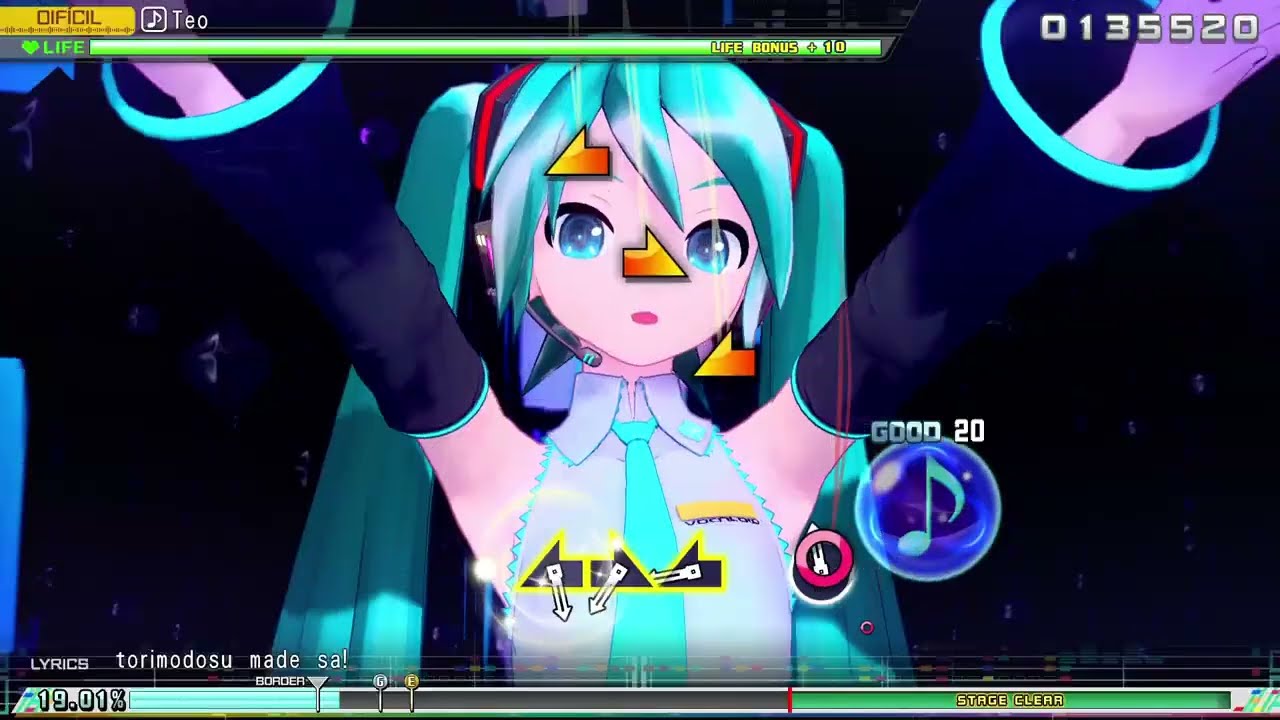 Hatsune Miku  Project DIVA Mega Mix+ Teo (reupload)
