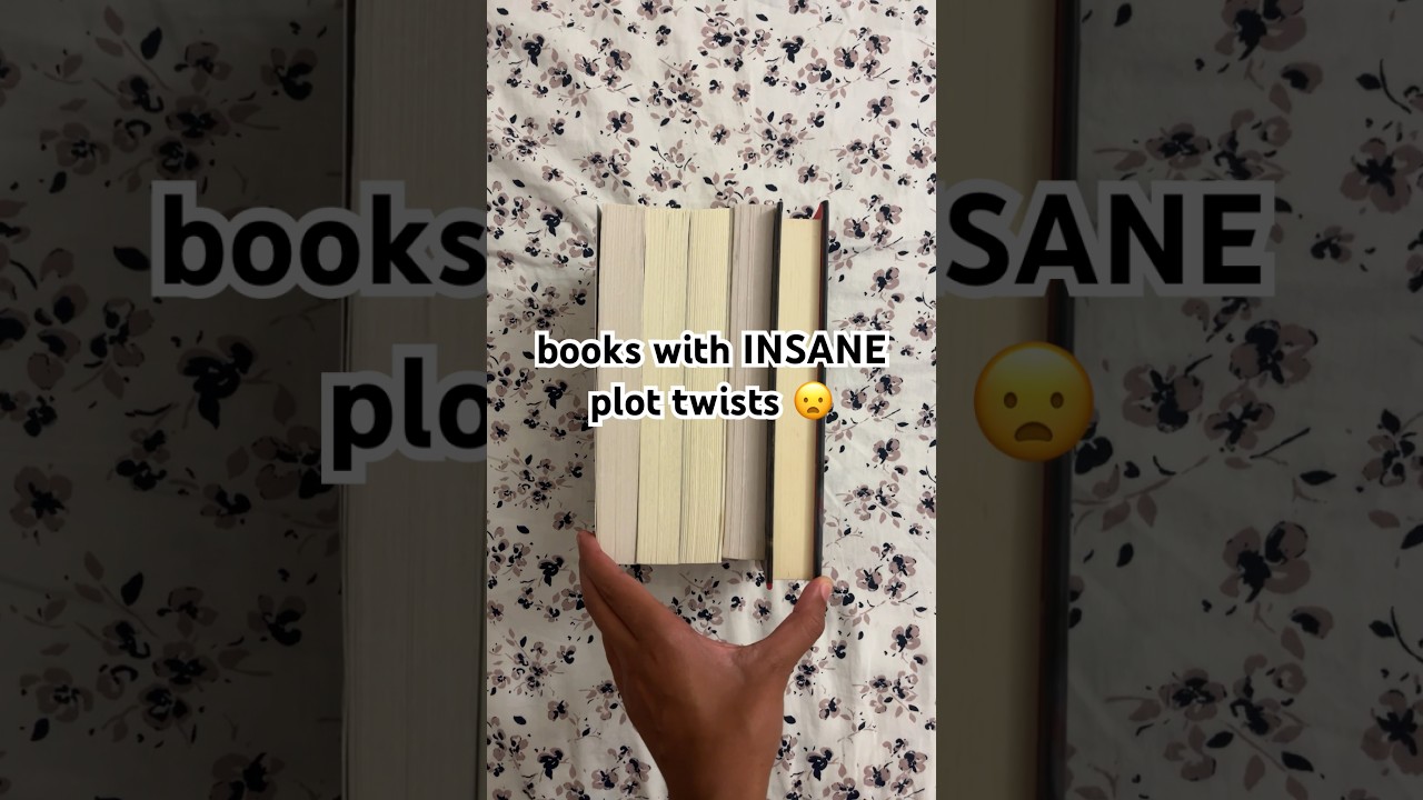 books with crazy plot twists #books #reader #shorts
