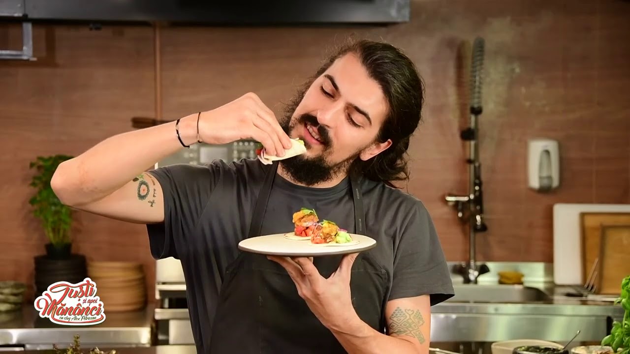 Guşti! Şi apoi mănânci cu Alex Petricean: Tacos de pui | invitată  Ala Dumitrache (@TVR1)