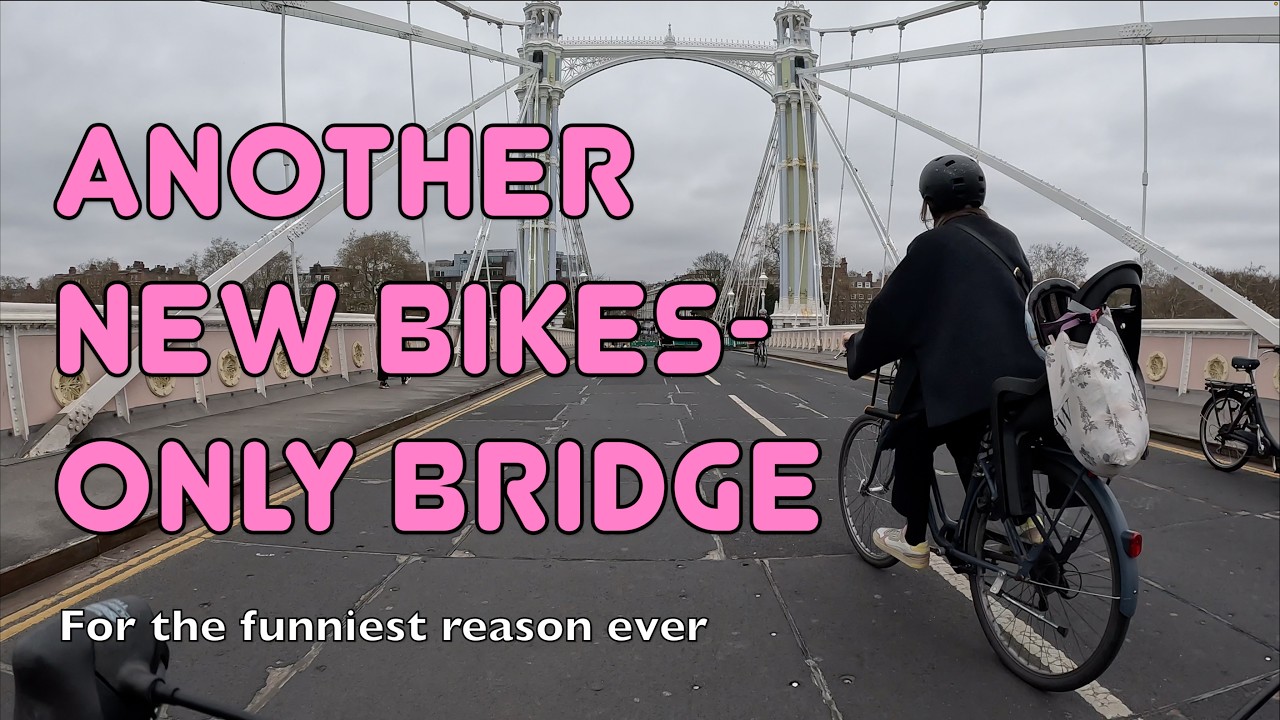 London just got a new bikes-only bridge for the funniest reason ever &mdash; cycling Brixton to Chelsea