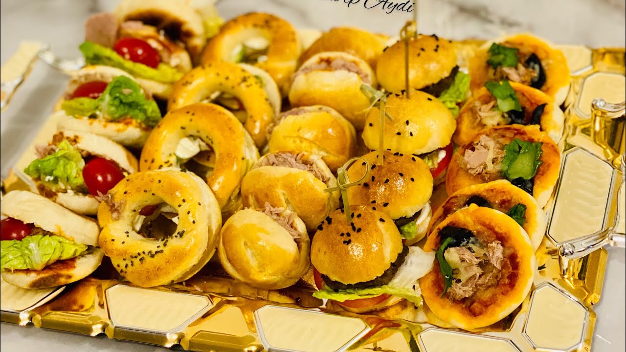 Recette entrée salée à la pâte magique مملحات راقية/ سالي بريستيج