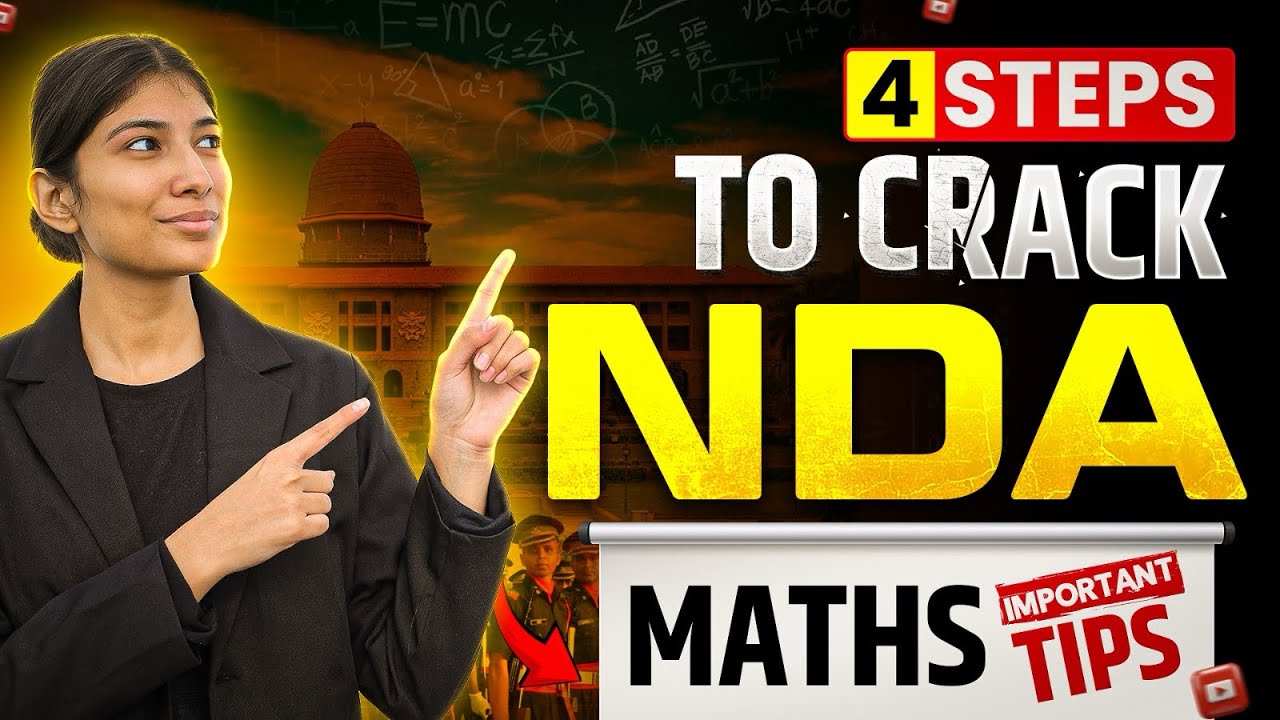 Strategy To Crack NDA 1 2026🙌 Focused On NDA Math Syallbus💯 Maths Important Tips! Learn with Sumit