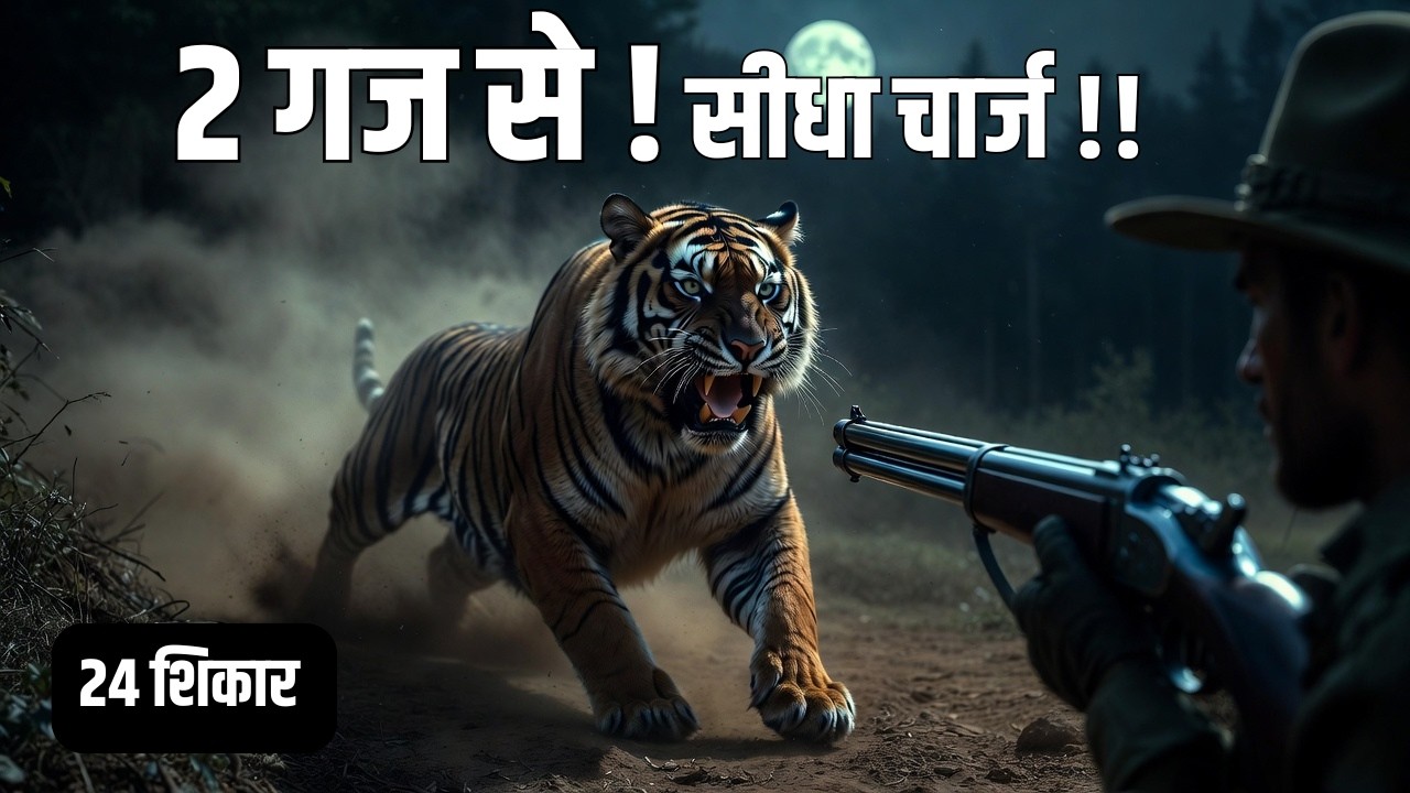 Man-eater of Mukteshwar | Jim Corbett | Wildlife Hunting Shikar | Bedtime Cinematic Horror Story