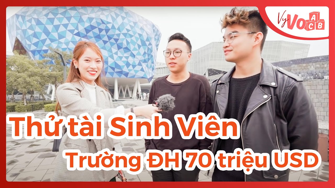 Thử tài Tiếng Anh của sinh viên Đại Học Triệu đô tại Việt Nam |  VyVocab Ep 36