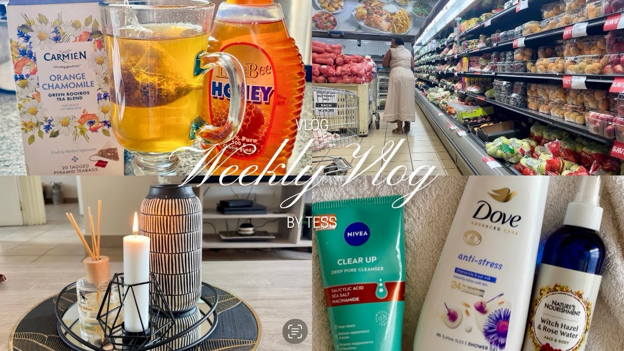 Vlog: Mid-month Grocery Top Up Slow living| Cleaning| SA YouTuber