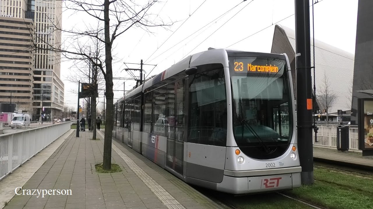 Tram Dwarsdijk - Vasteland - Rotterdam Centraal, RET Lijn 23