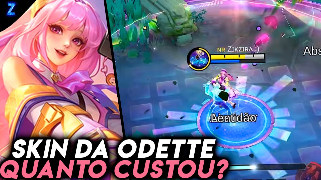 QUANTO CUSTA PRA PEGAR A SKIN DA ODETTE? - ODETTE GAMEPLAY | Mobile Legends