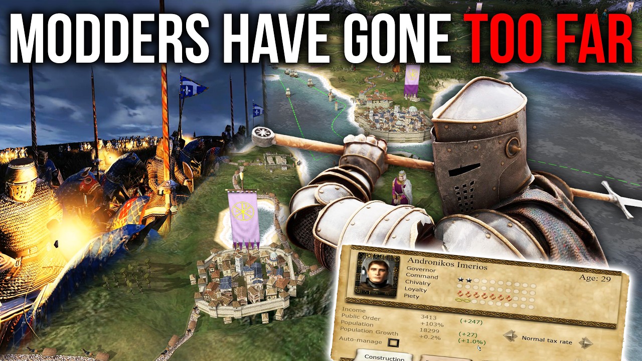 So, a modder made Medieval 2 Remastered himself - and it's insane