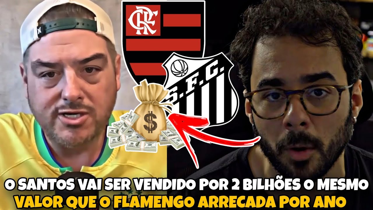 JORNALISTA SANTISTA DESABAFOU SOBRE O TAMANHO DO SANTOS E FLAMENGO KKKK ( RODOLFO E RICA PERRONE)