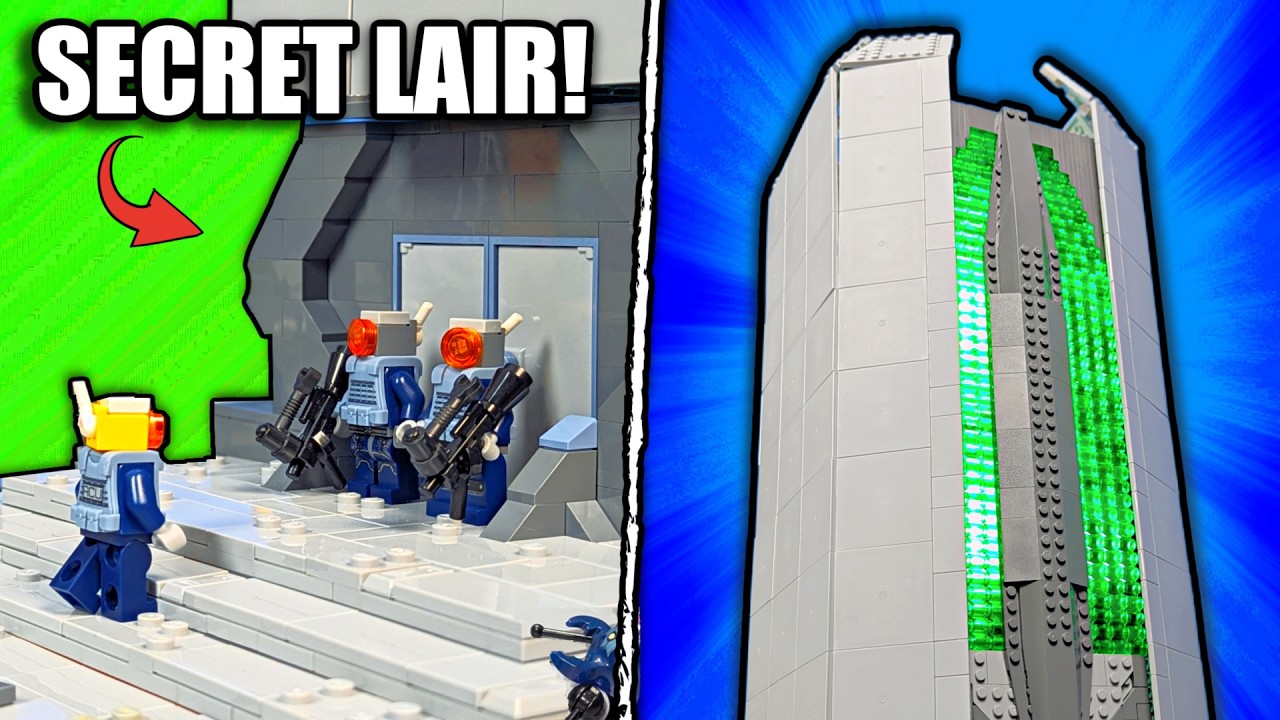 Building The Headquarters For An EVIL Robot Army!
