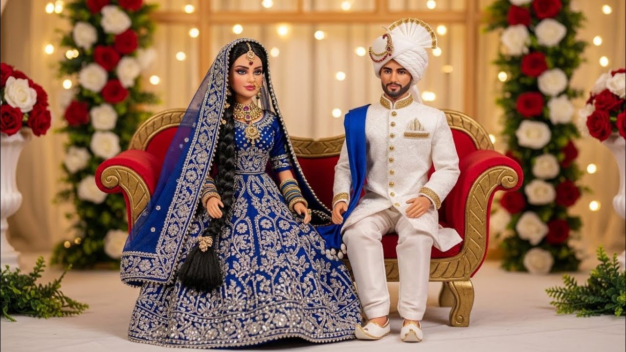 Miniature Village Wedding Vlog | Mehndi to Rukhsati Emotional Doll Story