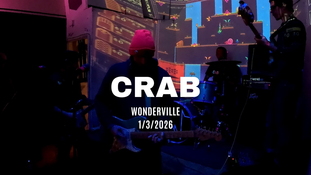 [NYC PUNK ROCK] BAND: Crab | VENUE: Wonderville, Brooklyn, New York | January 3, 2026