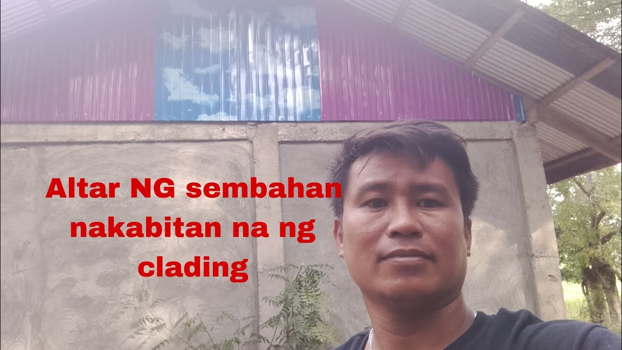 Wow Ganda ng altar Ng kanilang sembahan  tapos na makabitang ng clading