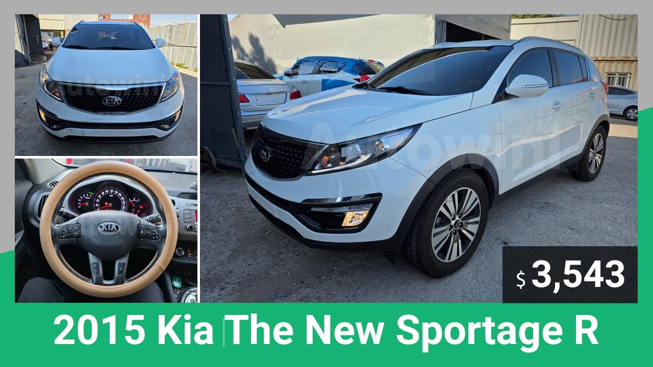 Deal of the Day - 2015 Kia The New Sportage R TLX - $3,843 #sportage #kia #usedcars #autowini