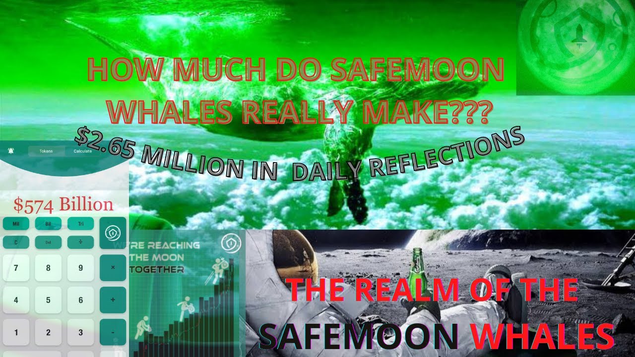 ⚠️  HOW MUCH DO SAFEMOON WHALES MAKE?📛  HOT CALCULATIONS WITH CURRENT STATS🤯  REALM OF THE WHALES💰