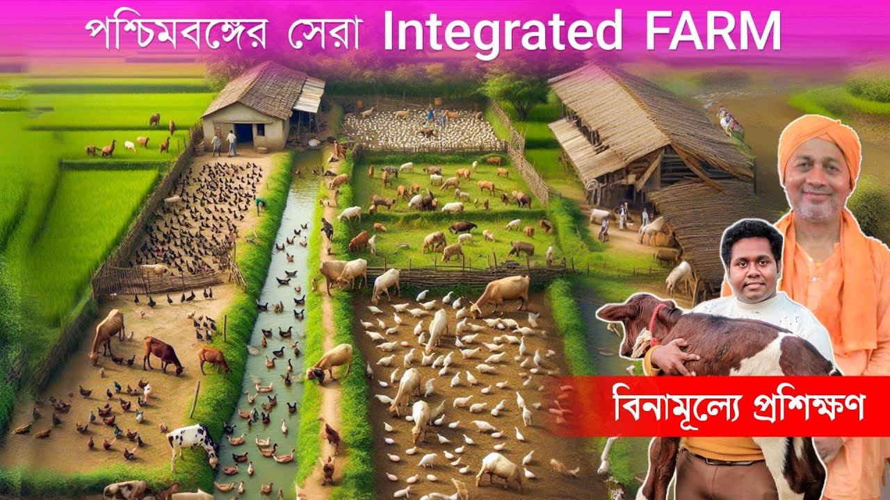 Integrated Farming এর বিনামূল্যে প্রশিক্ষণ | Best Farming Model in West Bengal | Composite Farming