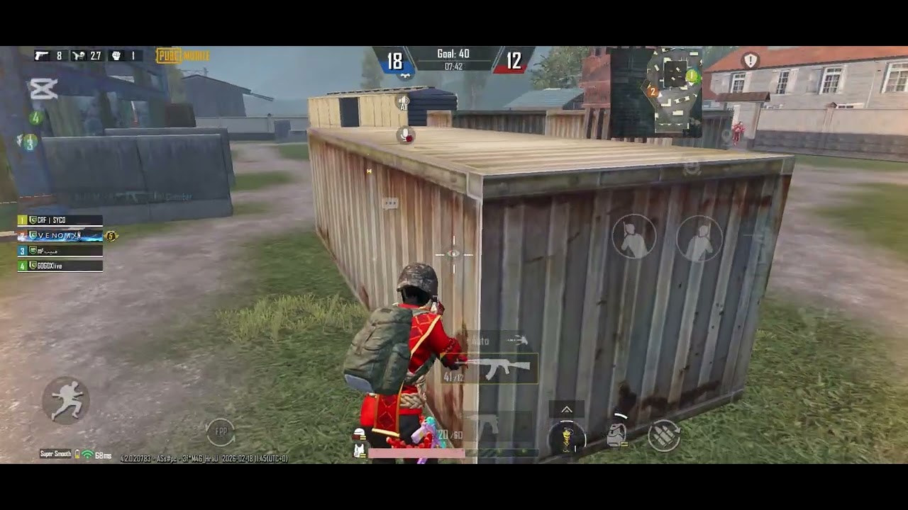 #pubgmobile VENOM/N 12 kills vin