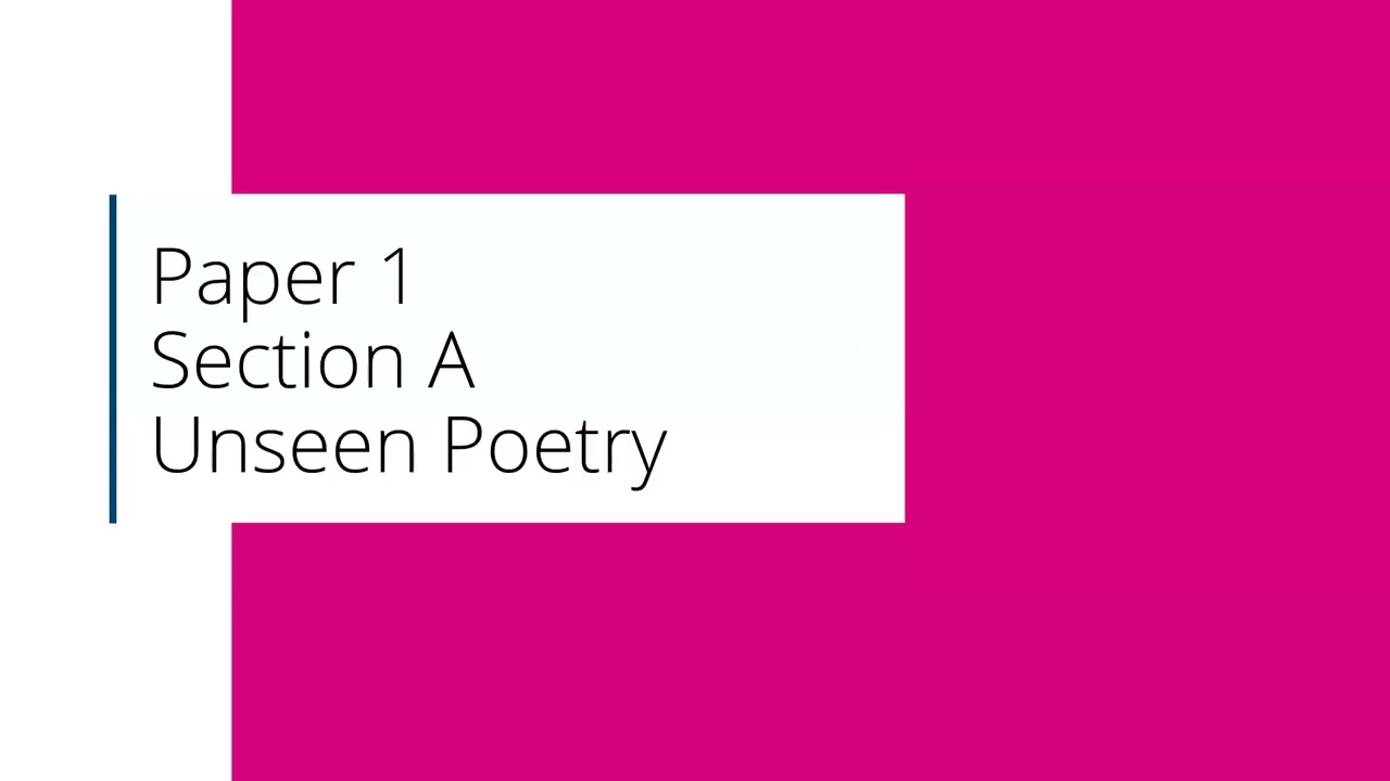 Pearson Edexcel International GCSE English Literature: Welcome to Pearson (Module 2)