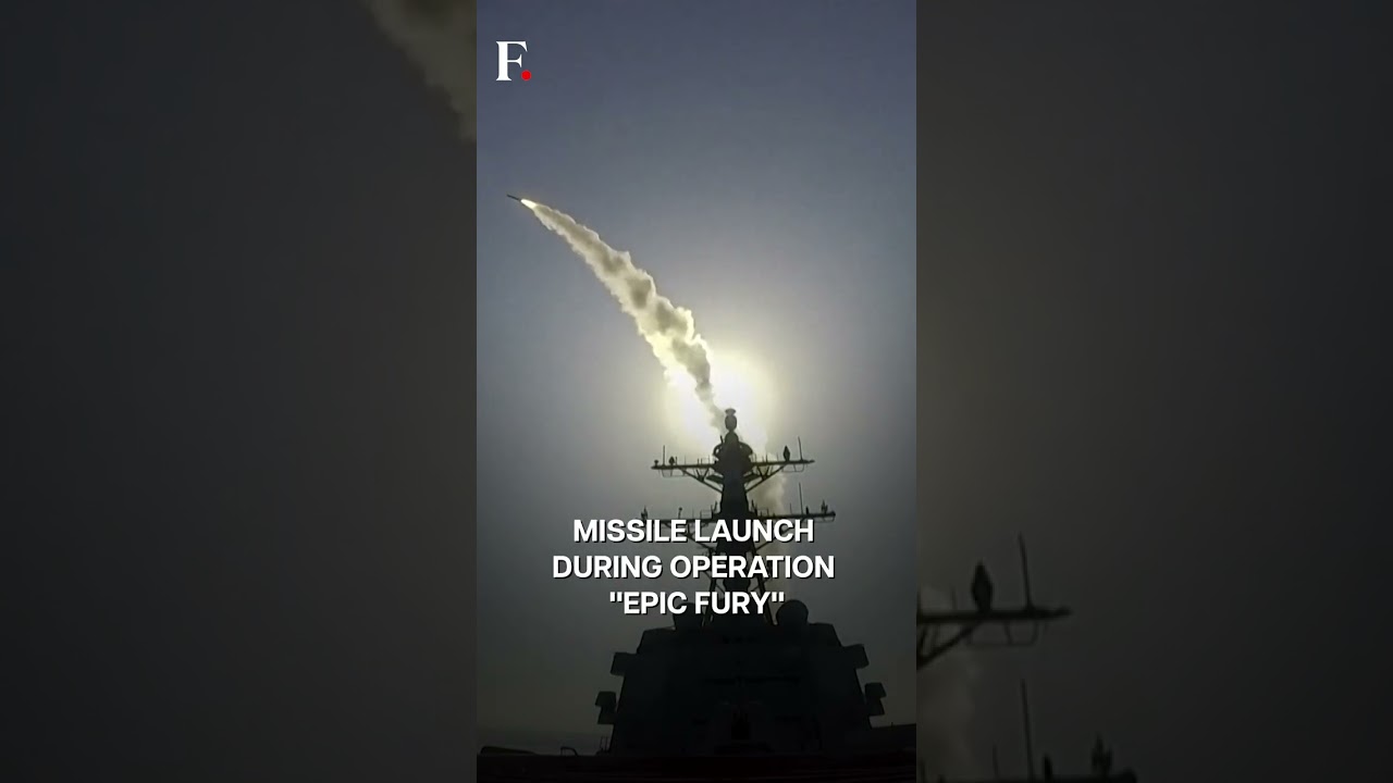 WATCH: US Warship Fires Tomahawk Missile | Subscribe to Firstpost | N18G