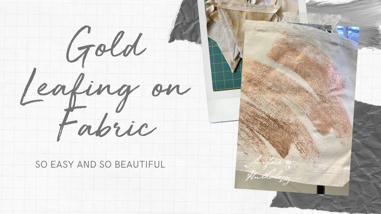 How to Use Copper Leaf on Fabric