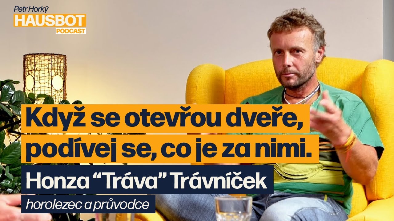 Rakovina mě zpomalila – a možná mi zachránila život. Horolezec Honza Tráva Trávníček na Hausbotu