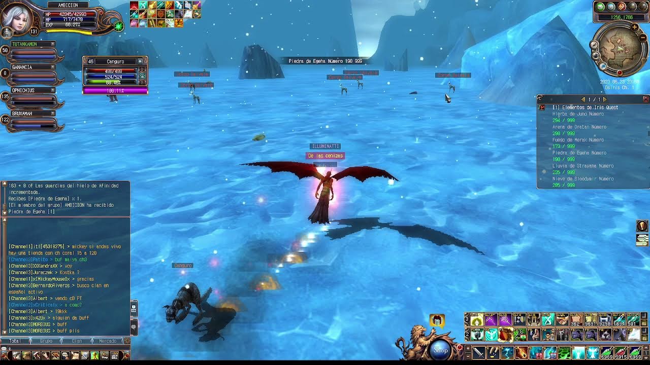 LAST CHAOS - SORC LV 130 UPP IN TARIAN -_-  ® ™ FAWKES GAMES