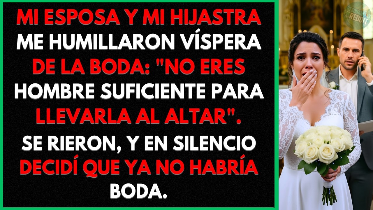 Mi Esposa Me Vetó De La Boda De Mi Hijastra Que Yo Pagué, Para Llevar A Su Ex. Cancelé Todo