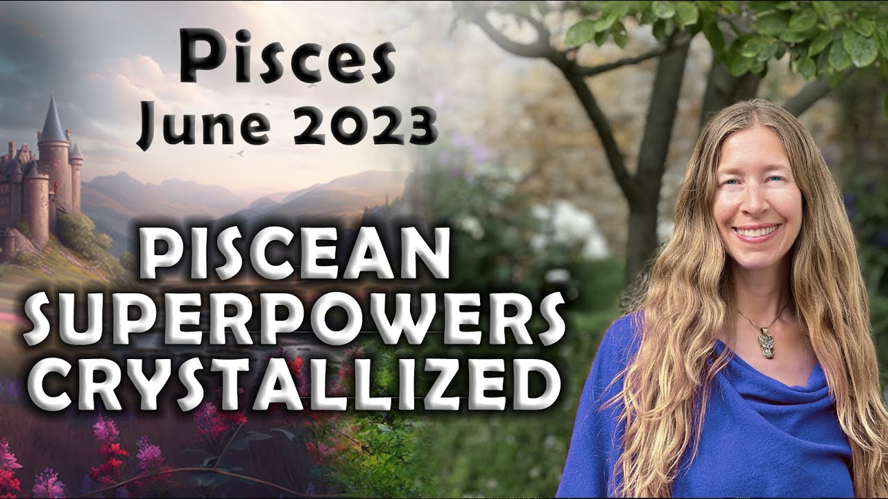 Pisces June 2023 PISCEAN SUPERPOWERS - CRYSTALLIZED (Astrology Horoscope Forecast)