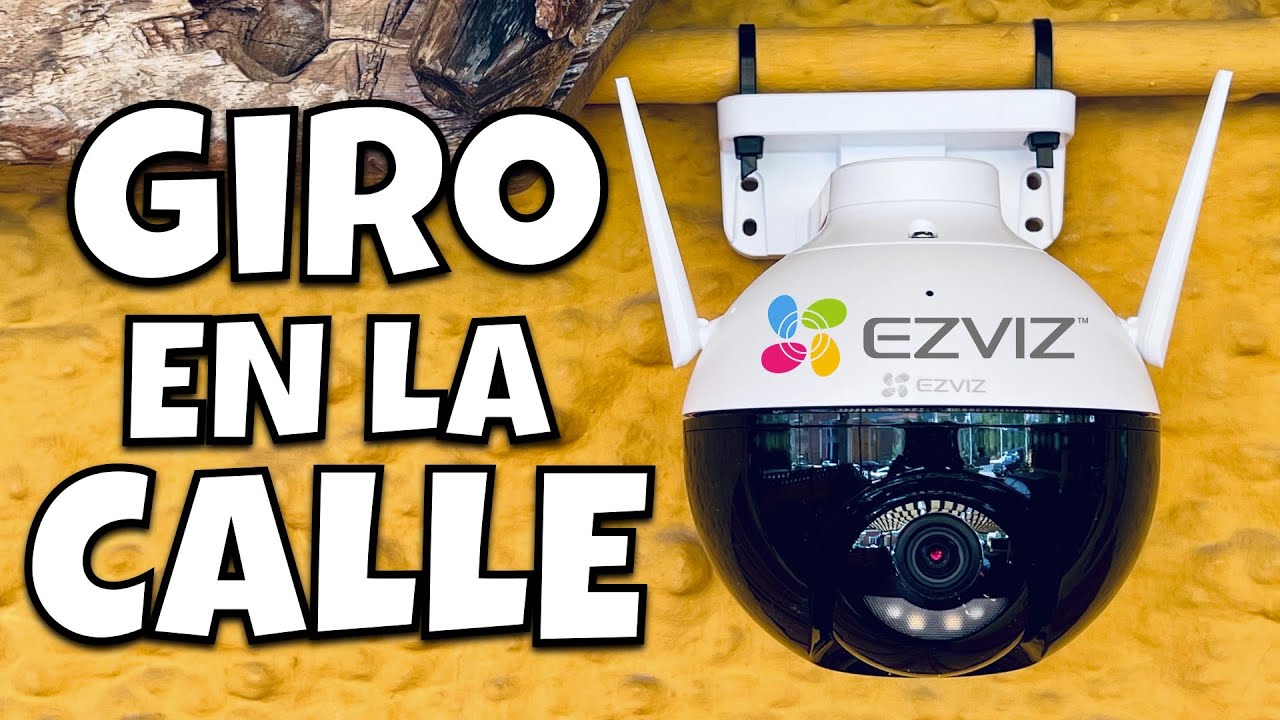 De EXTERIORES y con ROTACIÓN, así es la CÁMARA C8C de EZVIZ