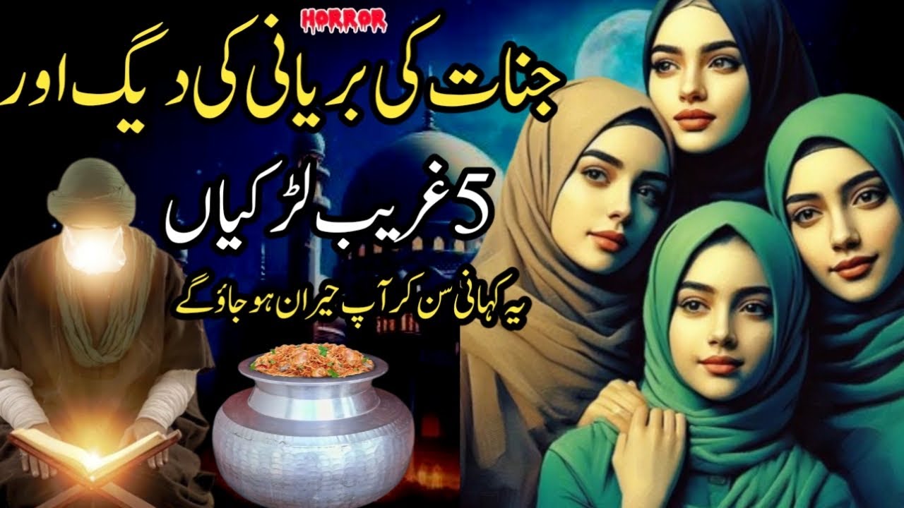 Jinnat Ki Biryani Ki Daig Aur 5 Ghreeb Larkian Yhe Kahani Sun Kar Ap Heran Ho Jao Gy
