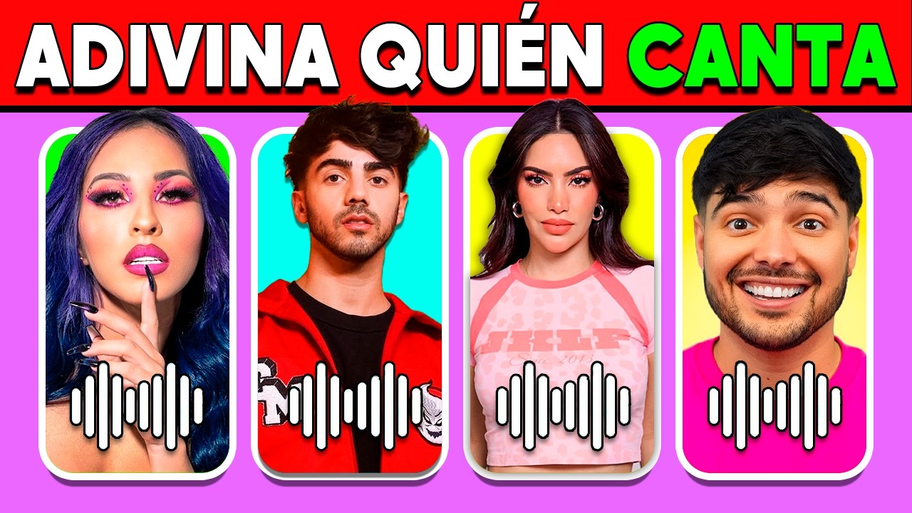 Adivina Quién Canta 🎙 Fede Vigevani, Los Del Pueblo, Karla Bustillos, Picus, Lyna, Yolo Aventuras