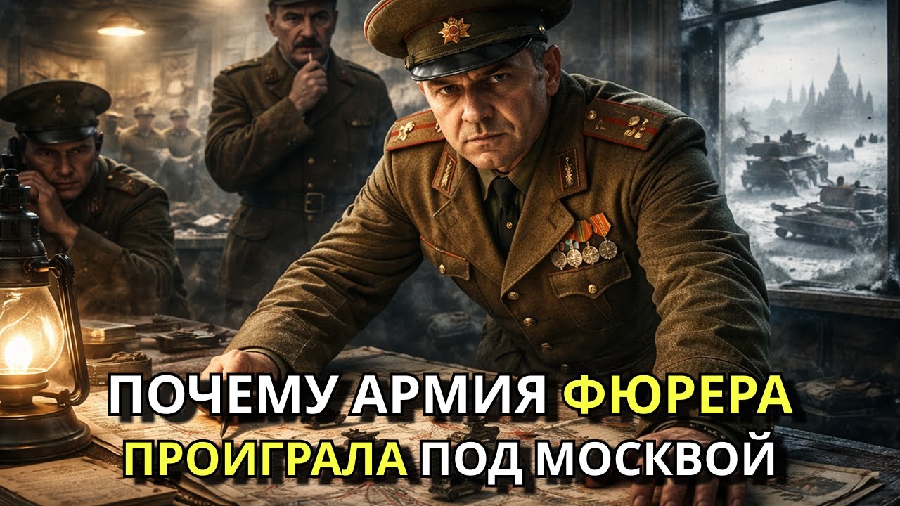 ГЕНИАЛЬНАЯ ЛОЖЬ СССР: ВОТ ПОЧЕМУ НЕМЦЫ ПРОИГРАЛИ БИТВУ ЗА МОСКВУ!